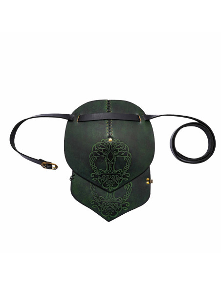 Viking lederen pauldrons model...