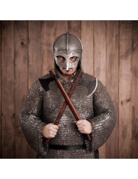 Vikingehjelm model Gjermundbu, med... Vikingehjelm model Gjermundbu, med...