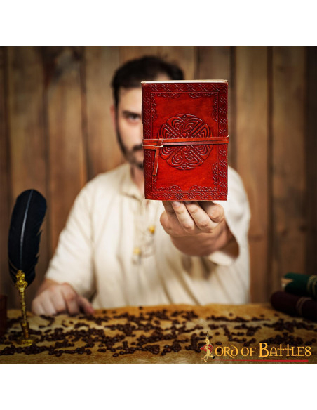 Diario medieval fantasía cruz celta