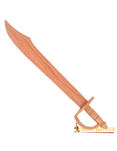 Espada pirata en madera para entrenamientos