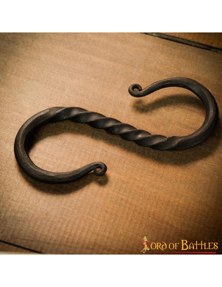 Middeleeuwse haak voor het ophangen...