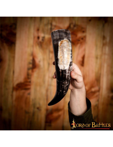 Viking drinkhoorn zeepaardje, 400-500...