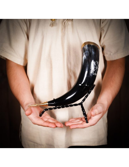 Schmiedeeiserne Halterung für...