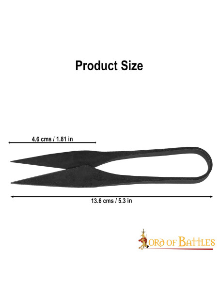 Tijeras medievales auténticas