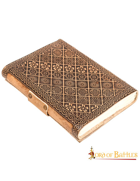 Diario de notas Mano de Fátima en cuero