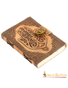 Dagboek met notities Hand van Fatima in leer 2