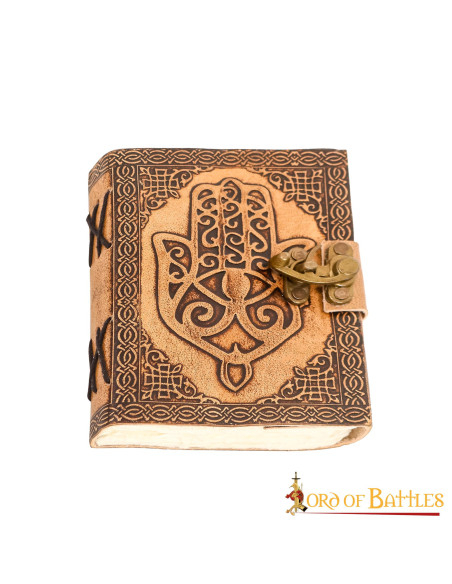 Tagebuch mit Notizen Hand der Fatima...