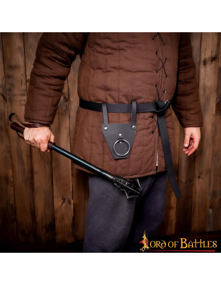 Zwarte ring baldric voor bijlen of...