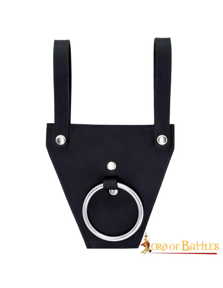 Zwarte ring baldric voor bijlen of...