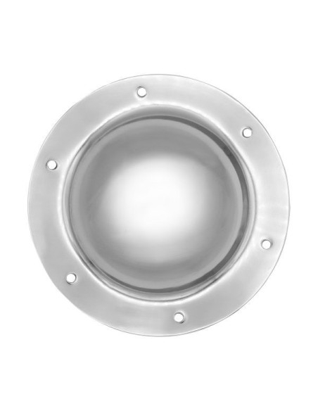 Håndlavet middelalderlig umbo i stål...