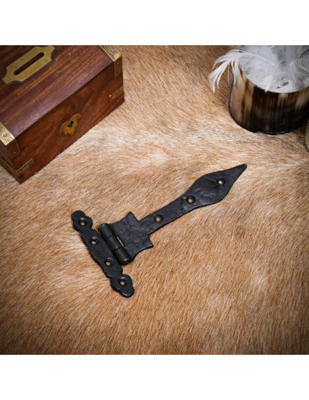 Bisagra puerta vintage hierro rústico