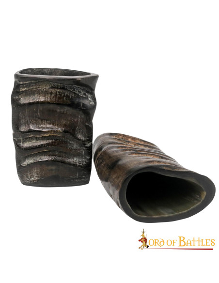 Juego de 2 vasos de chupito de cuerno...