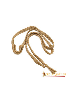 Balearen draagdoek met jute gevlochten koorden