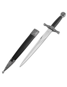 Daga medieval con vaina