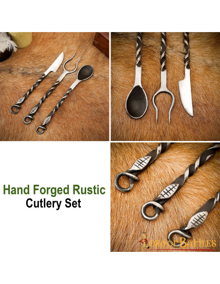 Set aus mittelalterlichem Besteck,...