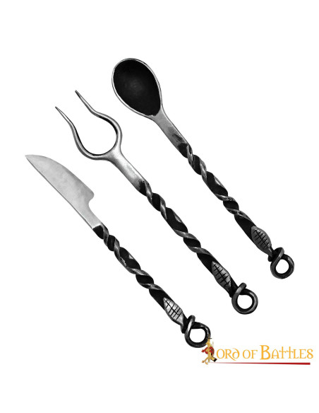 Set aus mittelalterlichem Besteck,...