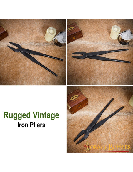 Pinzas de forjador medieval