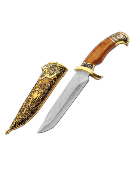 Adelaarsdolk met versierde schede
