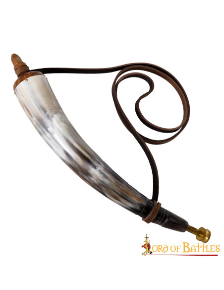 Buskruit gemaakt van echte ossenhoorn...