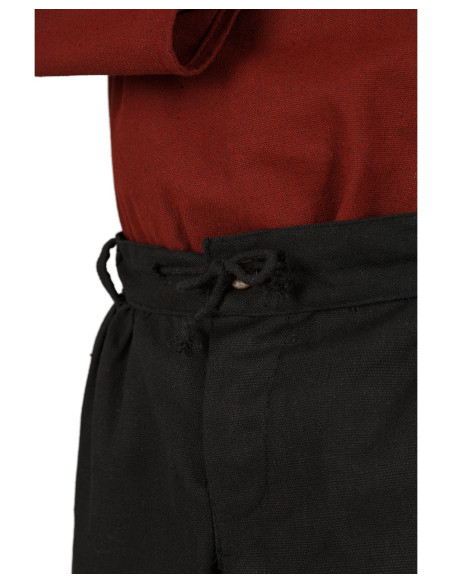 Heren Vikingbroek Gunnar model, zwart