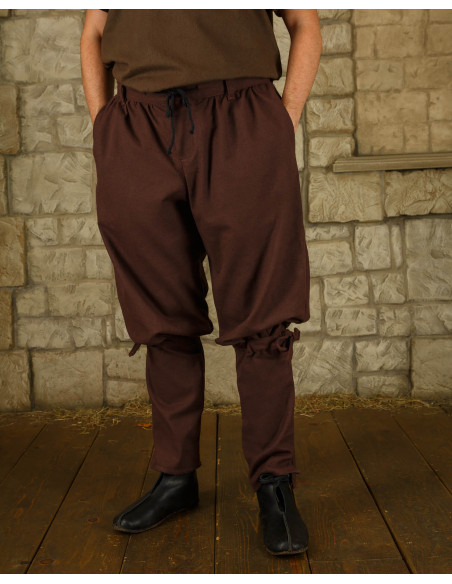 Heren Vikingbroek Gunnar model, bruin