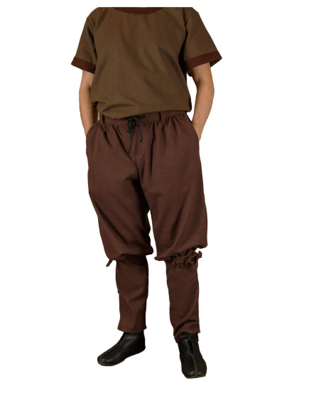 Heren Vikingbroek Gunnar model, bruin