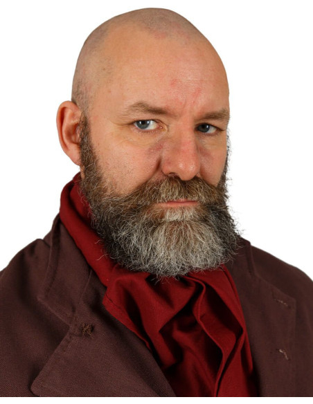 Middeleeuwse katoenen sjaal model...