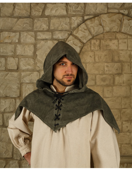 Gugel medieval de ante modelo Folke,...