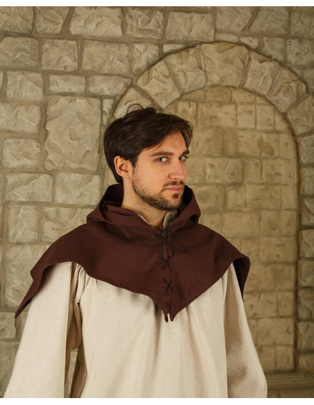 Gugel medieval de algodón modelo...