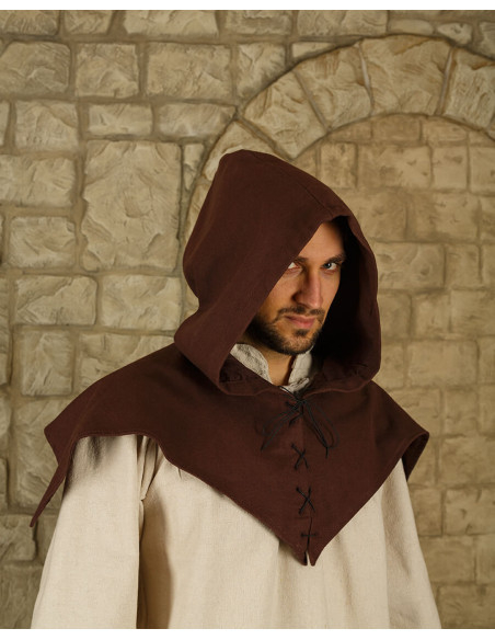 Gugel medieval de algodón modelo...