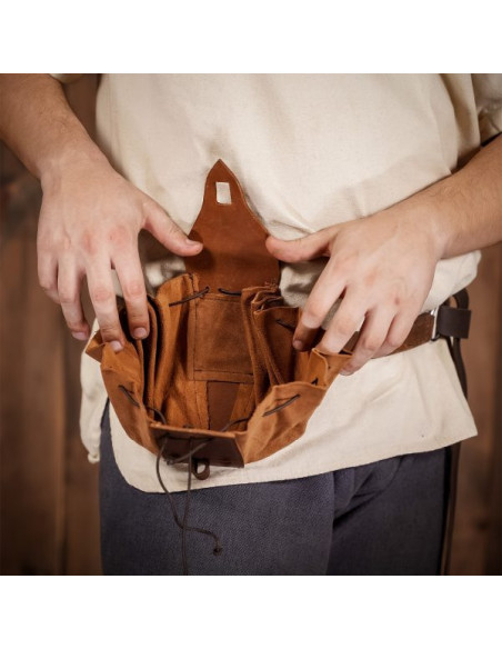 Mittelalterliche Gürteltasche aus...