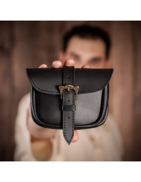 Ledertasche mit keltischer...