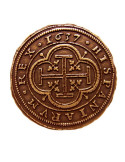 Münze 100 goldene Escudos, 4 cm.