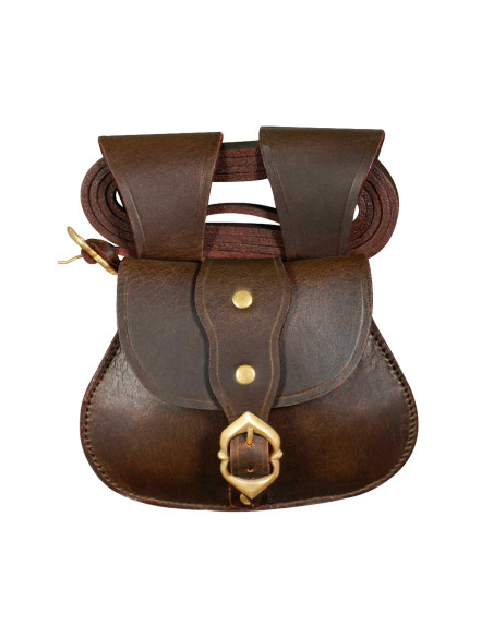 Middeleeuwse tas Late Age, met riem