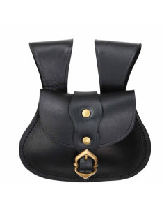 Bolso medieval Edad Tardía, con cinturón 2