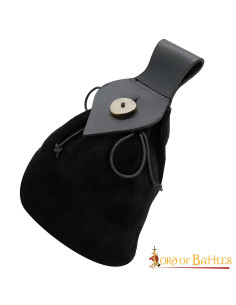 Mittelalterliche Gürteltasche mit Knopfverschluss 2