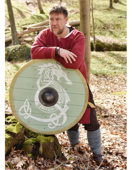 Wikinger-Fenrir-Schild mit...