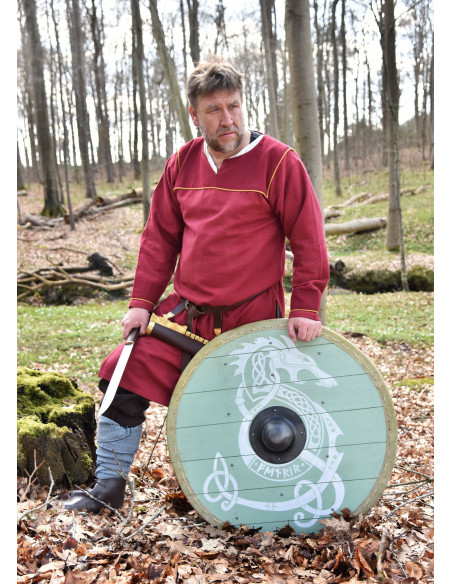 Wikinger-Fenrir-Schild mit...