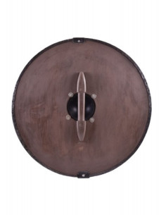 Håndmalet vikingeskjold med udyr, 61 cm. ENTEN 2