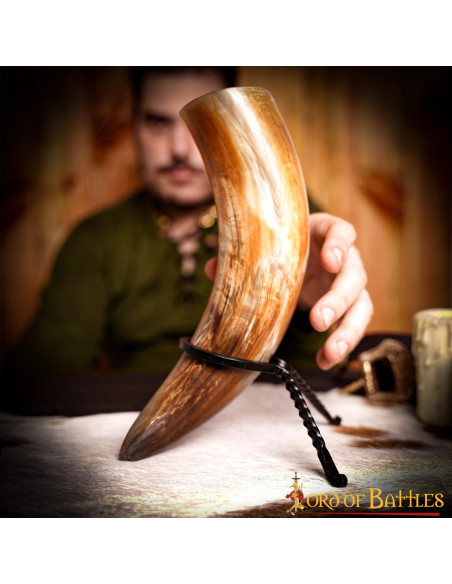 smeedijzeren standaard voor hoorns