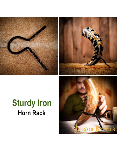 smedejernsstativ til horn