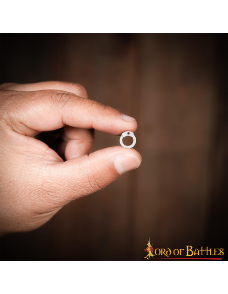 Flade ringe til nitning af ringbrynje...