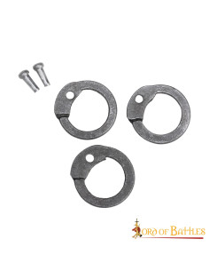 Flade ringe til nitning af ringbrynje (1 kg. ca.) 2