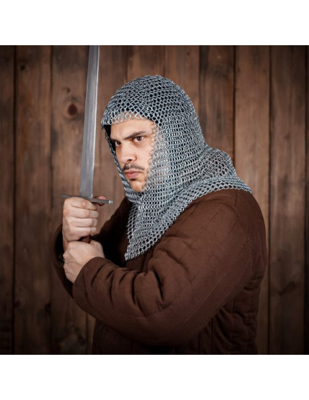 Bøddel ringbrynje runde ringe, natur