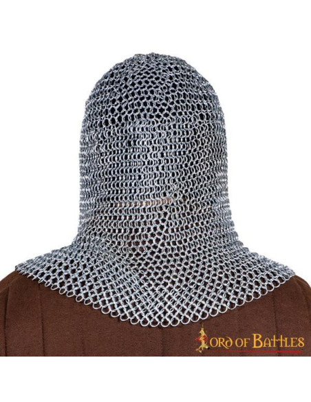 Henker-Kettenhemd-Rundringe, natur