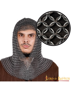 Beul maliënkolder ronde ringen, naturel