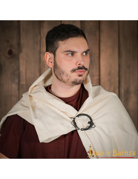 Keltische fibula in smeedijzer met...