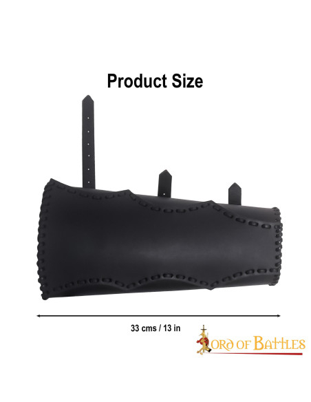 Grebas medievales en cuero con...