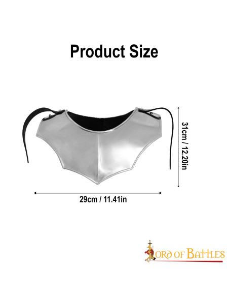 Enkel middelalderkløft, poleret finish