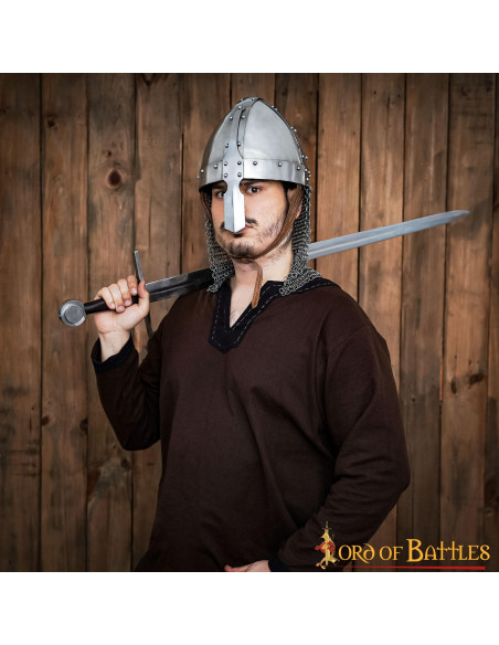 Normannischer Helm mit Nasen- und...